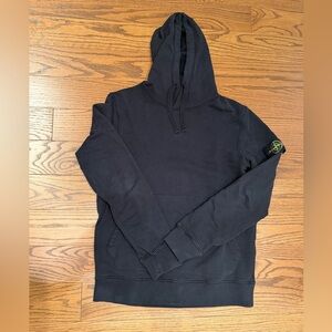 Stone Island - Classic Black F/W Hoody Size Large